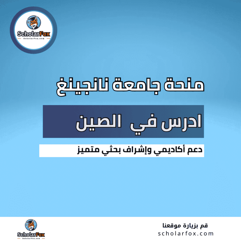 منحة جامعة نانجينغ