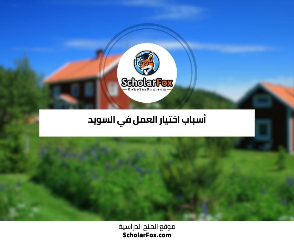 أسباب اختيار العمل في السويد