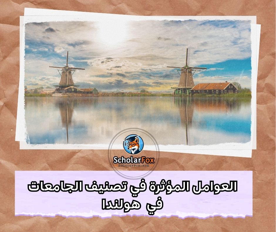 العوامل المؤثرة في تصنيف الجامعات الهولندية