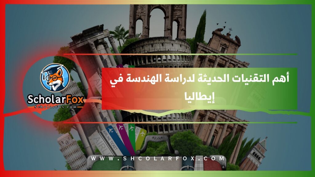 أهم التقنيات الحديثة لدراسة الهندسة في إيطاليا