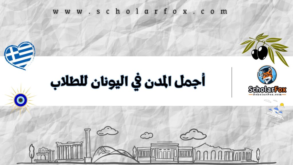 أجمل المدن في اليونان للطلاب