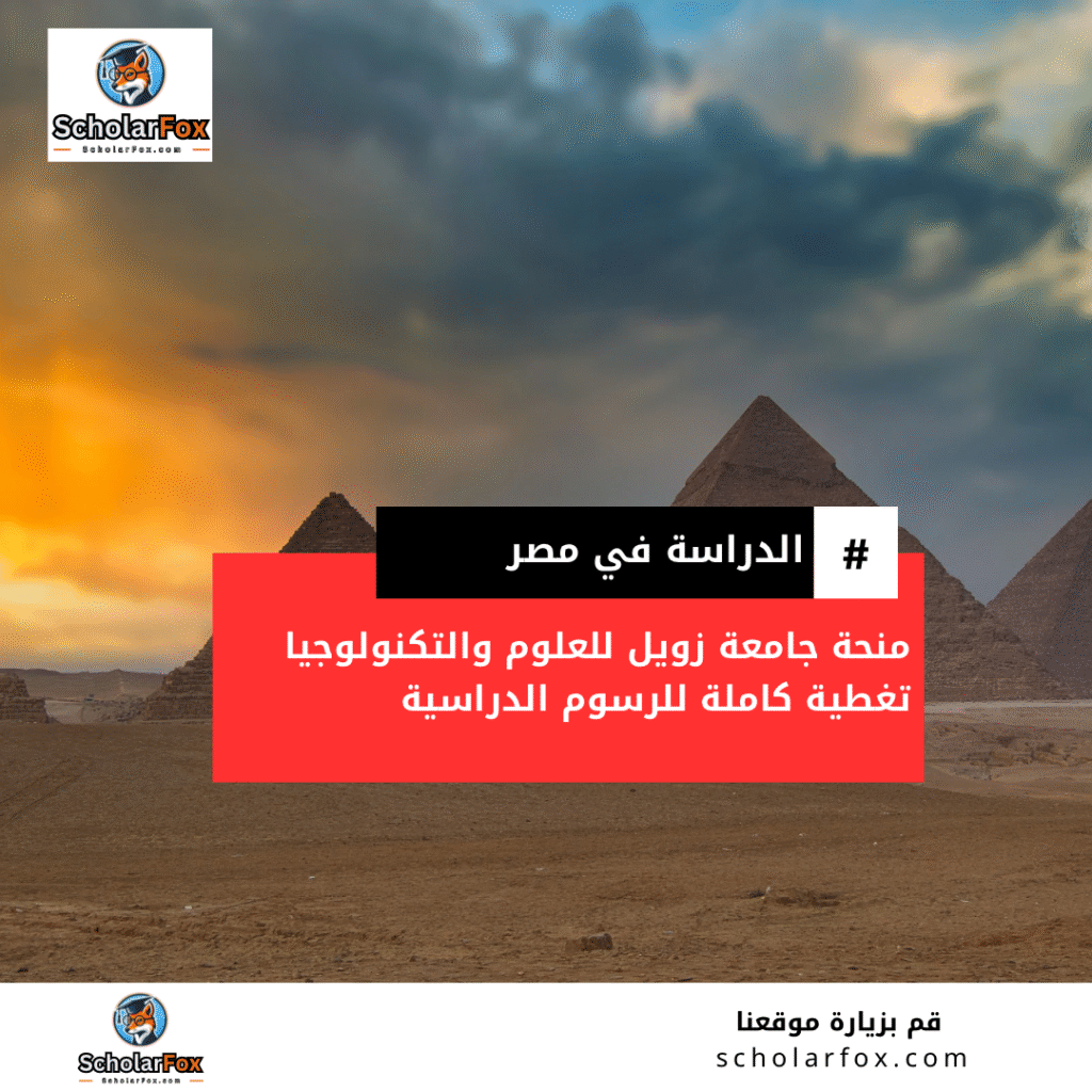 منحة جامعة زويل للعلوم والتكنولوجيا والابتكار