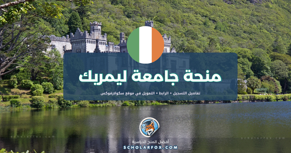 scholarfox.com Template 1 منحة جامعة ليمريك ممولة بالكامل