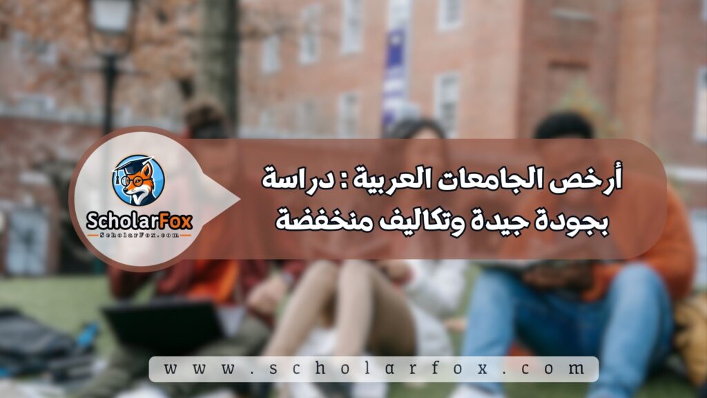 أرخص الجامعات العربية : دراسة بجودة جيدة وتكاليف منخفضة