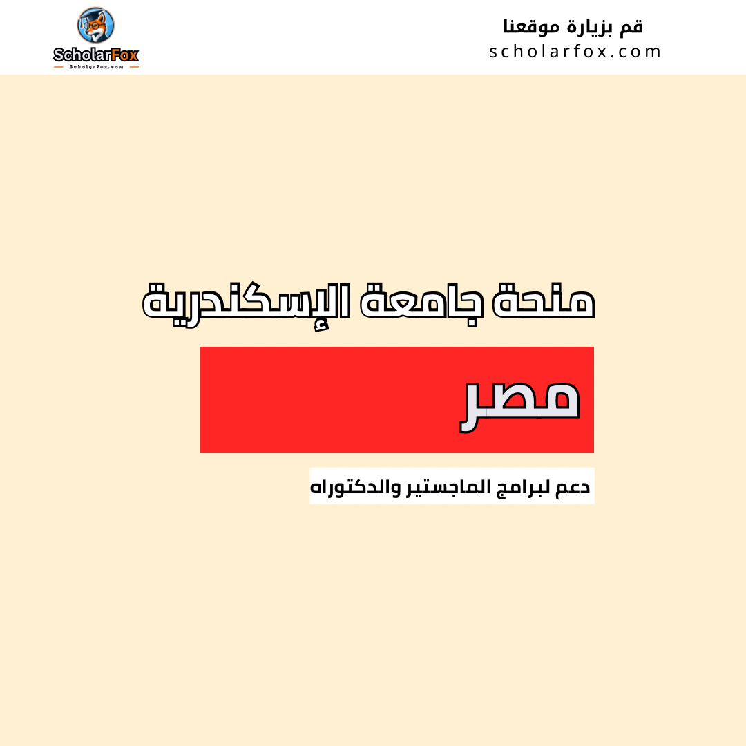 منحة جامعة الإسكندرية