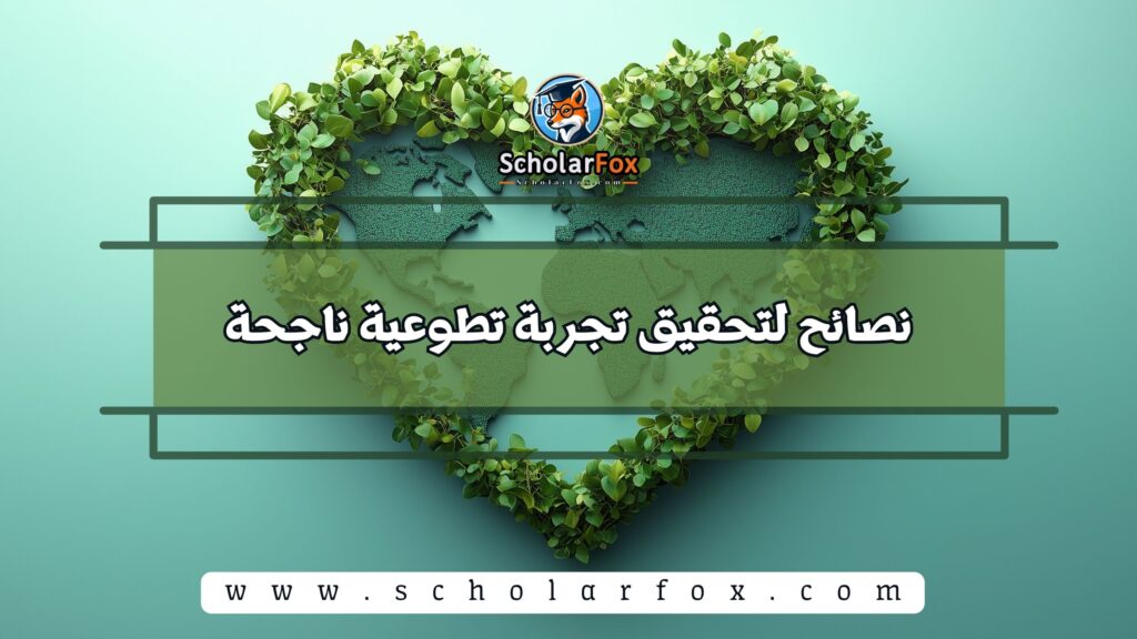 نصائح لتحقيق تجربة تطوعية ناجحة