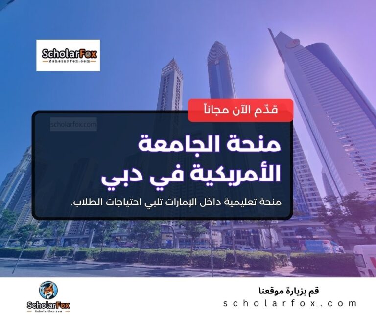 منحة الجامعة الأمريكية في دبي