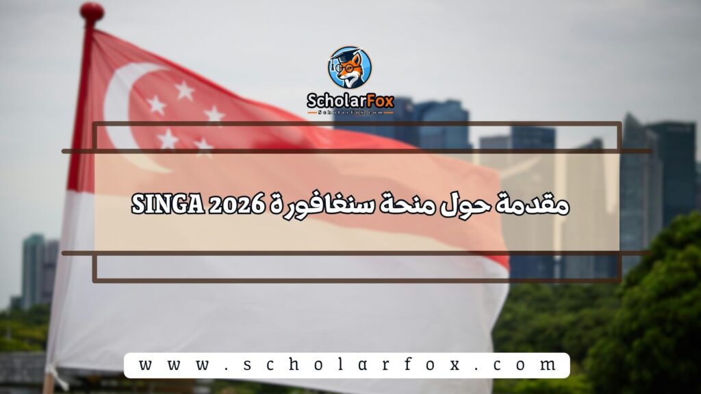 مقدمة حول منحة سنغافورة SINGA 2026