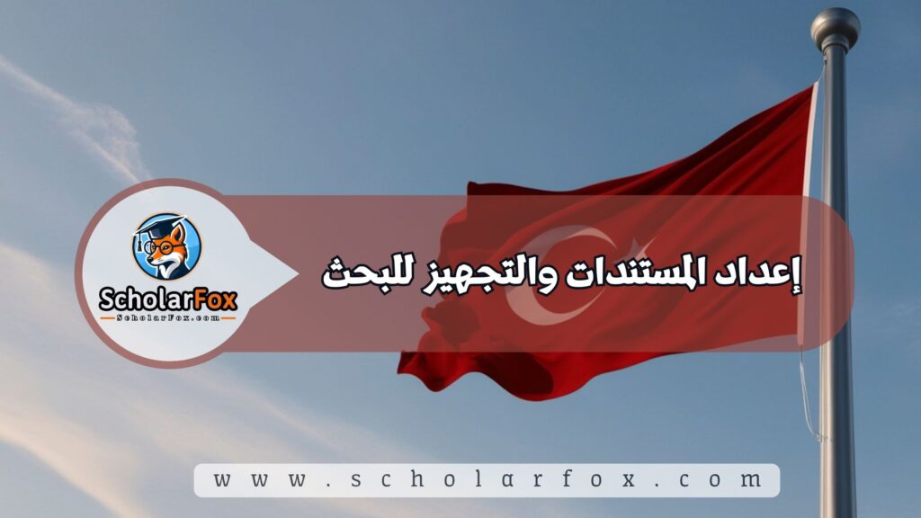 إعداد المستندات والتجهيز للبحث