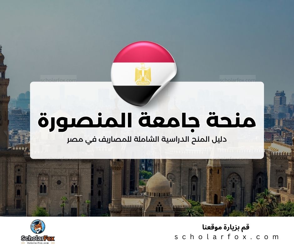 3 4 منحة جامعة المنصورة