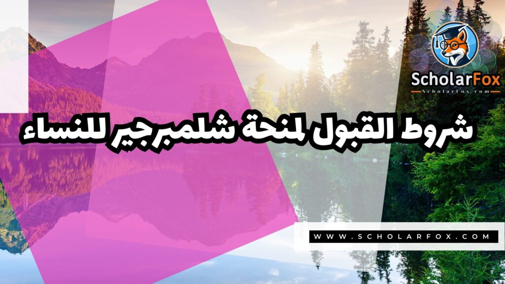 صور المنح للموقع scholarfox 52 منحة شلمبرجير للنساء
