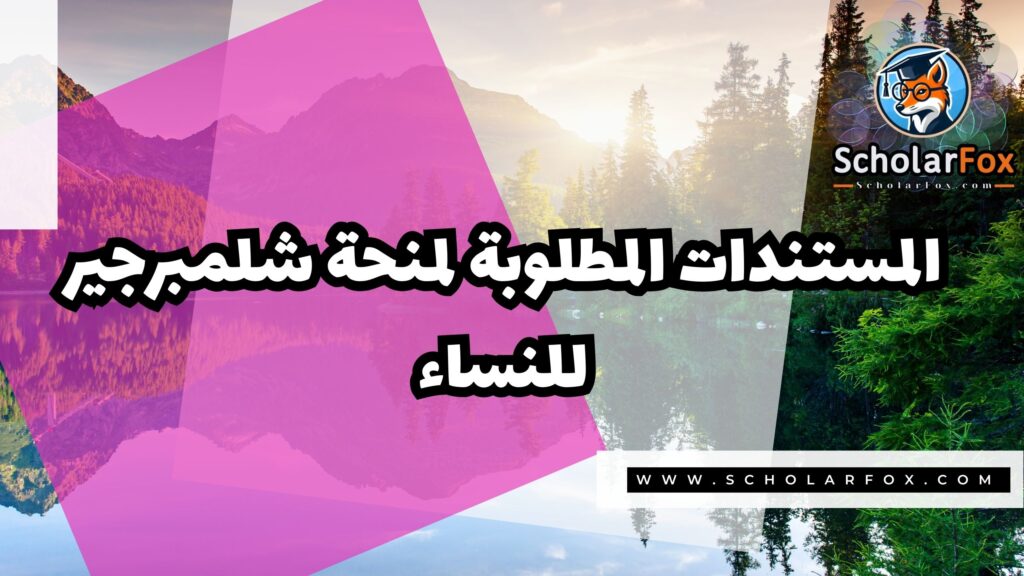 صور المنح للموقع scholarfox 53 منحة شلمبرجير للنساء