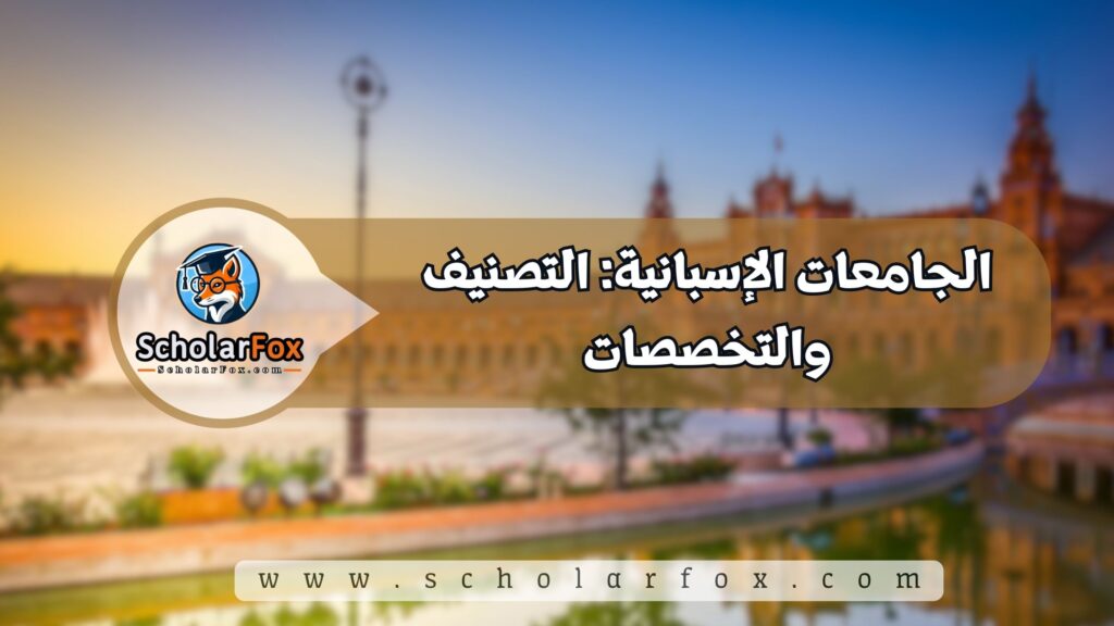 الجامعات الإسبانية: التصنيف والتخصصات